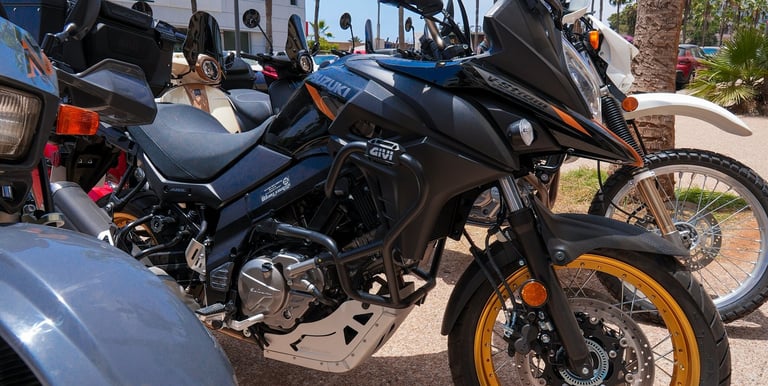 Suzuki V-Strom Motorcycle 