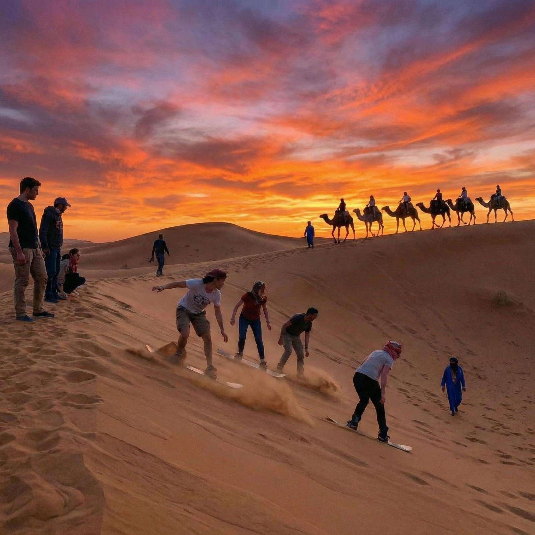 Agadir Sinec Canyon Desert Tour + Optional Sandboarding